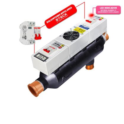 Imagem de Aquecedor Auto Silencioso Econômico Para Piscinas 60 Mil L