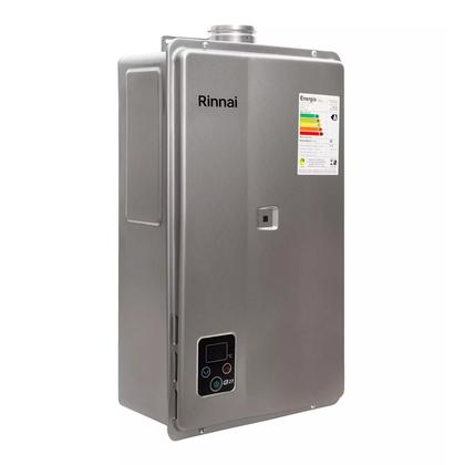 Imagem de Aquecedor de Água a Gás GLP Digital Rinnai 27 Litros E27 Bivolt