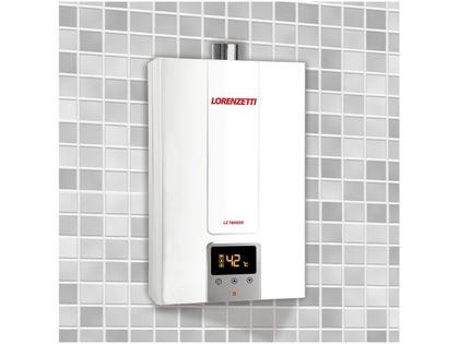 Imagem de Aquecedor de Água a Gás GN Lorenzetti LZ 1600DE - Controle Eletrônico Digital 15 L/Min