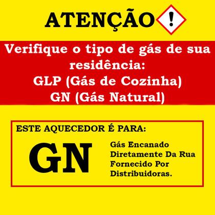 Imagem de Aquecedor De Água A Gás Komeco 21 Litros KO 21BK Decor GN Preto