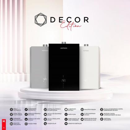 Imagem de Aquecedor De Água A Gás Komeco 21 Litros KO 21BK Decor GN Preto
