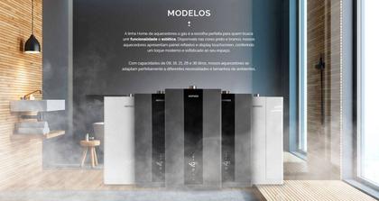 Imagem de Aquecedor De Água A Gás Komeco 21 Litros KO 21WH Home GLP Branco