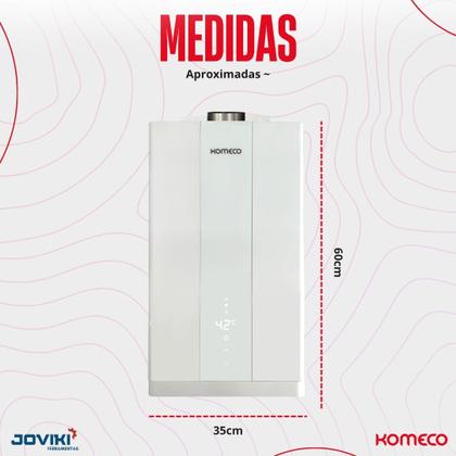 Imagem de Aquecedor De Agua A Gás Komeco Gn 21litros Home Bivolt