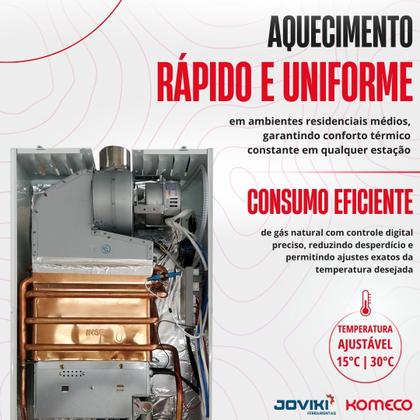 Imagem de Aquecedor De Agua A Gás Komeco Gn 21litros Home Bivolt