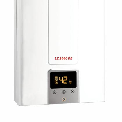 Imagem de Aquecedor De Água A Gás Lorenzetti 20 Litros LZ 2000DE B Branco Bivolt Digital Selecione GLP ou GN