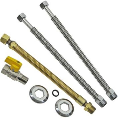 Imagem de Aquecedor De Água A Gás Lorenzetti Lz 2000 De 20 Litos Glp Com Kit Instalação