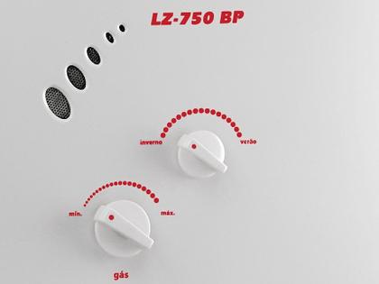 Imagem de Aquecedor de Água Gás GN Lorenzetti LZ750BP GN, 7,5 Litros, Exaustão Natural