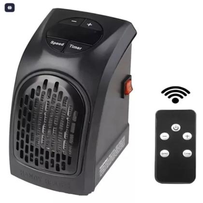 Imagem de Aquecedor de ambiente eletrico digital mini com controle