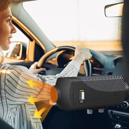 Imagem de Aquecedor de ar a diesel VEVOR 8KW 12V com controle remoto LCD