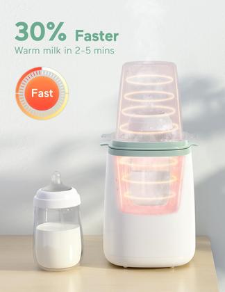 Imagem de Aquecedor de Garrafas Momcozy Fast - Com Temporizador e Controle de Temperatura