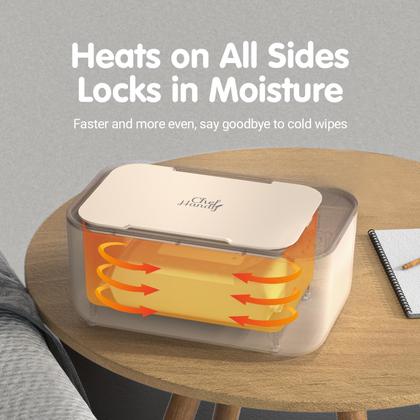 Imagem de Aquecedor de Lenços Umedecidos Chefhandy para Bebês - 3 Modos de Temperatura