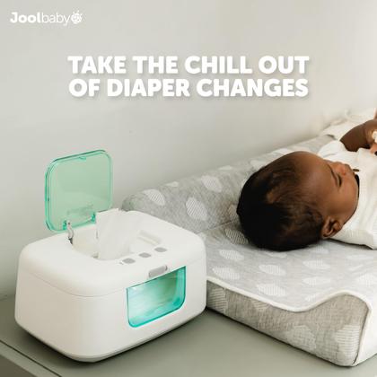 Imagem de Aquecedor de Lenços Umedecidos Jool Baby TinyBums com Luz LED - Ideal para Bebês