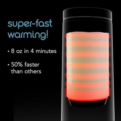 Aquecedor de Mamadeiras Portátil Baby Brezza Superfast - Preto