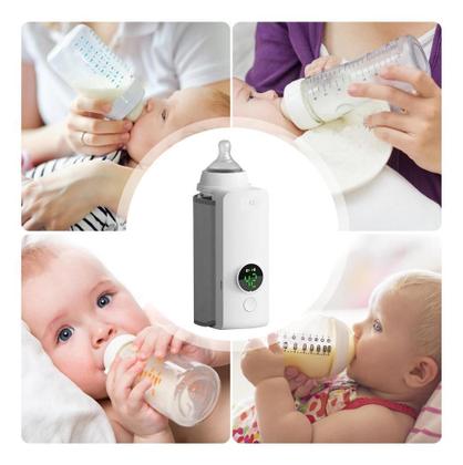 Imagem de Aquecedor De Mamadeiras Sem Fio Para Leite De Bebê Pratico