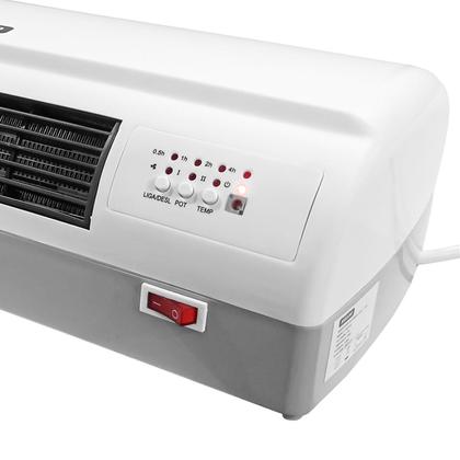 Imagem de Aquecedor de Parede Elétrico 2 em 1 com Timer 2000W