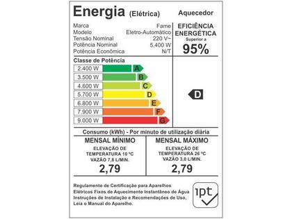 Imagem de Aquecedor de passagem fame