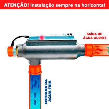 Imagem de Aquecedor de piscinas até 40 mil litros 10kw 220v