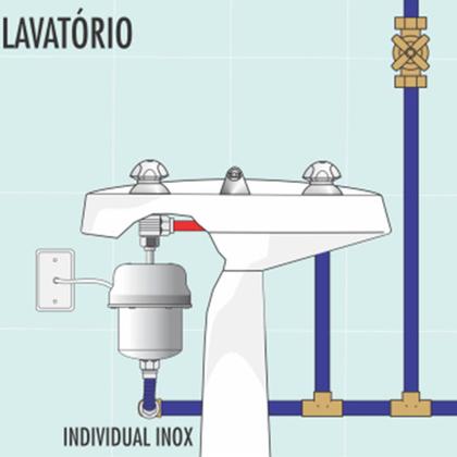 Imagem de Aquecedor Elétrico Individual Cardal AQ004 Inox