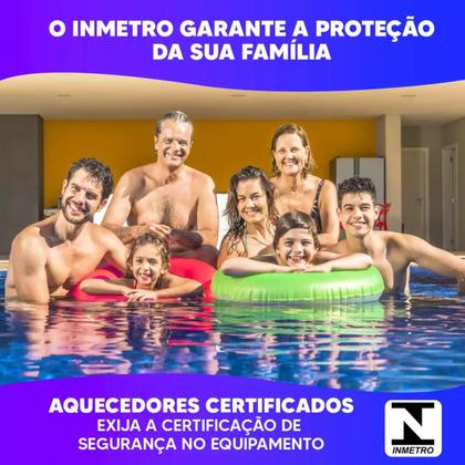 Imagem de Aquecedor Globalmar Para Piscinas Até 80 Mil Litros Controle Por Celular