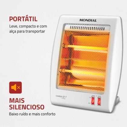 Imagem de Aquecedor Halógeno Comfort Air Mondial A-15 110v