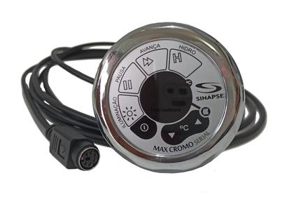 Imagem de Aquecedor Hidro Banheira Ofuro New Max Cromo 8000w 220v Sinapse