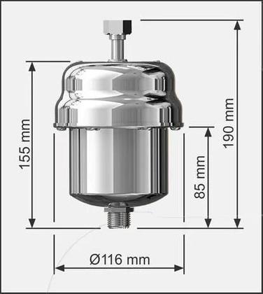 Imagem de Aquecedor Individual Baixa Pressão AQ004/2 220V Inox - Cardal