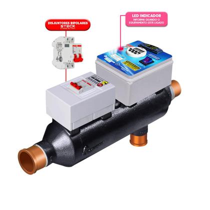 Imagem de Aquecedor Piscina Automático 60m³ Comando Via Smartphone App