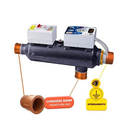 Imagem de Aquecedor Piscina Automático 60m³ Comando Via Smartphone App