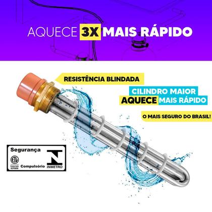 Imagem de Aquecedor Piscina Automático 60m³ Comando Via Smartphone App