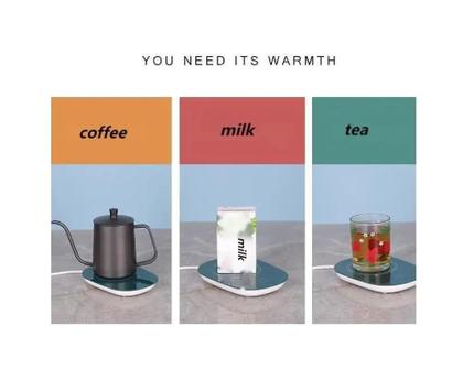 Imagem de Aquecedor Portátil Para Caneca Xícara Chá Café Bebidas 110v/220v