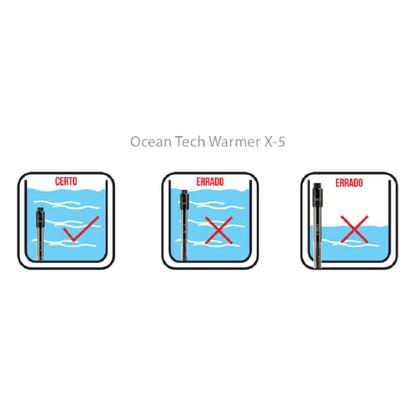 Imagem de Aquecedor Termostato Oceantech 500W Aquários 500 à 1000L