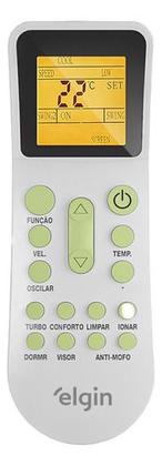 Imagem de Ar Cond Cassete Inverter Plus 36000 Btus Frio R32 Elgin Branca