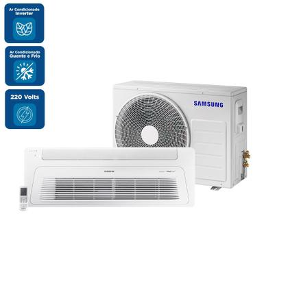 Imagem de Ar Condicionado Cassete Samsung Wind Free Inverter 24000 BTU/h Quente e Frio Monofásico AC024DN1DKG/AZ  220 Volts