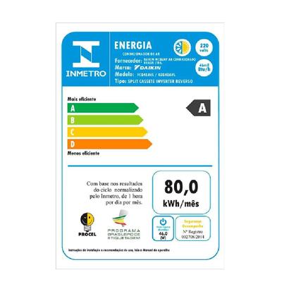 Imagem de Ar Condicionado Dutado Daikin Inverter Sky Air 48000 Btus Quente e Frio 220v