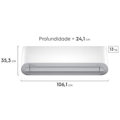Imagem de Ar Condicionado Electrolux Color Adapt 18000 BTUs Frio 220V