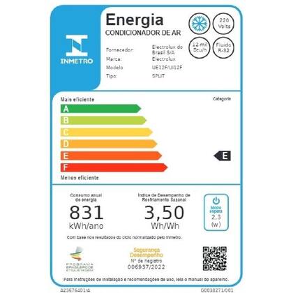 Imagem de Ar-Condicionado Electrolux Split 12.000 BTUs Color Adapt Frio (UI12F/UE12F)