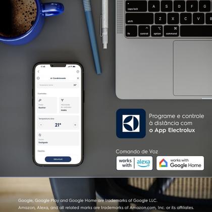 Imagem de Ar-Condicionado Electrolux Split 18.000 BTUs Color Adapt Quente/Frio com Wi-fi (YI18R/YE18R)
