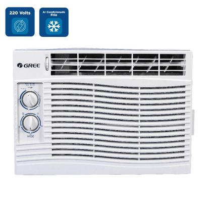 Imagem de Ar Condicionado Janela Gree 7000 BTU/h Frio R32 Mecânico GJC07BV-D6NMND1A  220 Volts