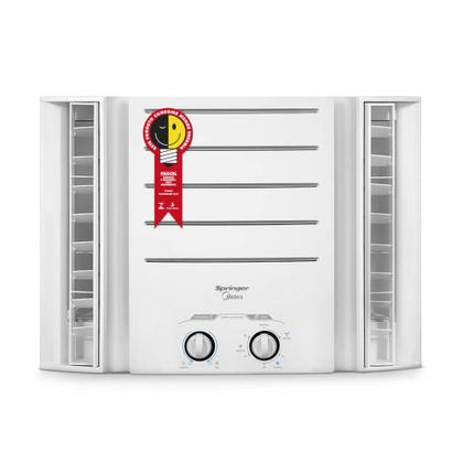 Imagem de Ar Condicionado Janela Springer Midea Mecânico 9500 BTUs Quente Frio QQK105BB - 220V