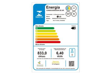 Imagem de Ar-Condicionado LG AI Dual Inverter S3-W24K233C 24.000 BTUs com Proteção GoldFin