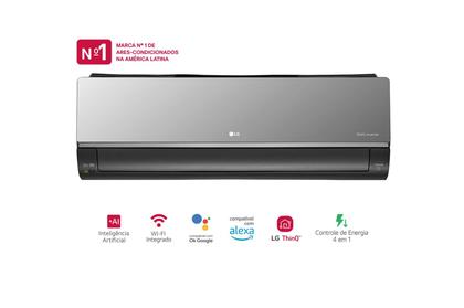 Imagem de Ar-Condicionado LG AI Dual Inverter Voice Artcool 12.000 BTU Quente/Frio 220V