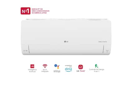 Ar-Condicionado LG Dual Inverter AI Voice 12.000 BTU Quente e Frio - 220V