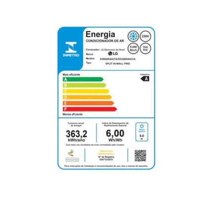 Imagem de Ar-Condicionado LG Dual Inverter Voice 9000 BTUs Frio Branco S3-Q09AA31A - 220V
