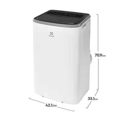 Imagem de Ar-Condicionado Portátil Electrolux 12.000 BTUS Frio com Wi-fi Branco (SP12F)