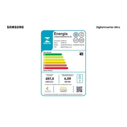 Imagem de Ar Condicionado Samsung Ultra Inverter 12000 BTUs Frio 220V