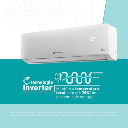 Imagem de Ar Condicionado Split 9000 BTU/h Prime Air 9FC Frio 220V