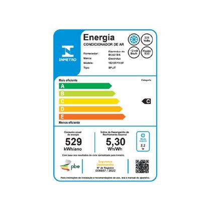 Imagem de Ar Condicionado Split Hi Wall Electrolux Color Wi-Fi Inverter 12.000 Btus Frio 220v R-32