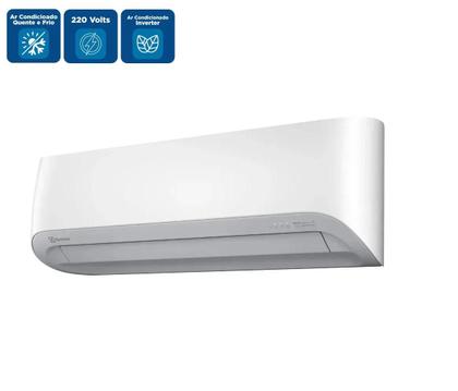 Imagem de Ar Condicionado Split Hi Wall Inverter Electrolux Color Adapt Wi-fi 9000 BTU/h Quente e Frio YI09R  220 Volts