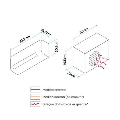 Imagem de Ar Condicionado Split Hi Wall - Inverter R-32 - LG - Dual Voice + AI - 12.000 BTUs - Frio 127V Monofásico