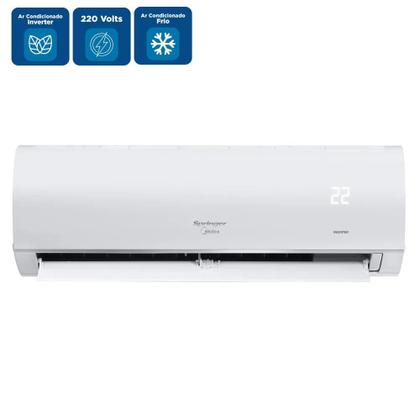 Imagem de Ar Condicionado Split Hi Wall Inverter Springer Midea AirVolution Connect 22000 BTU/h Frio 42AFVCI22S5 - 220 Volts